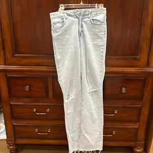 Zara light washed jeans